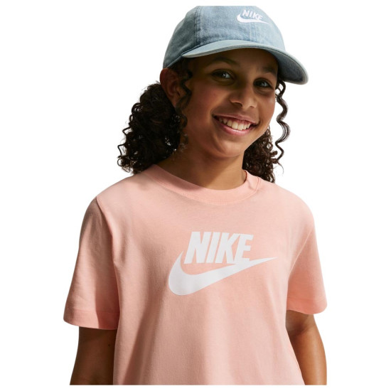 Nike Παιδική κοντομάνικη μπλούζα Sportswear Futura Cropped T-Shirt